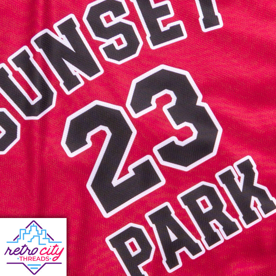 sunset park movie shorty custom basketball jersey