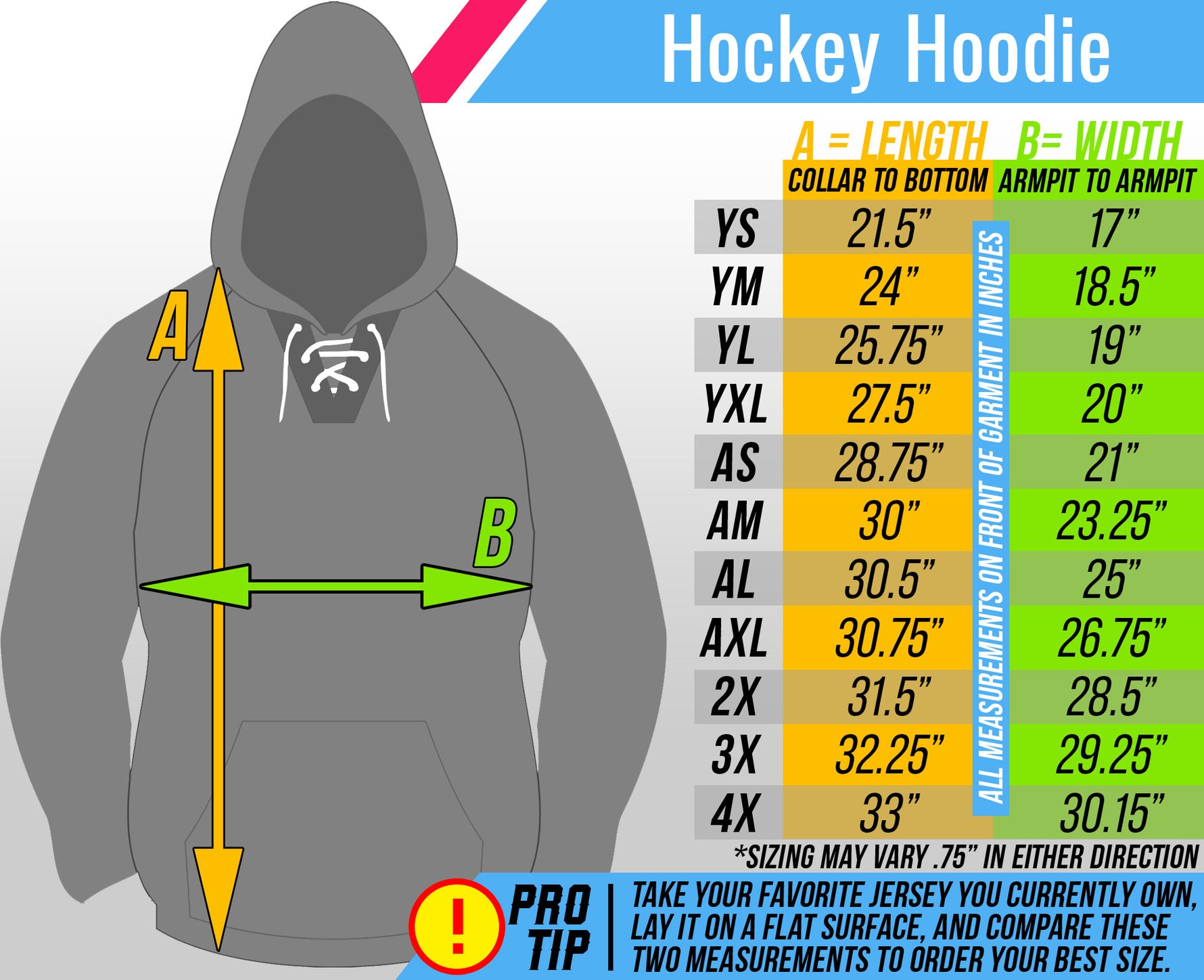 Sudbury Bulldogs Lace-Up Hockey Hoodie