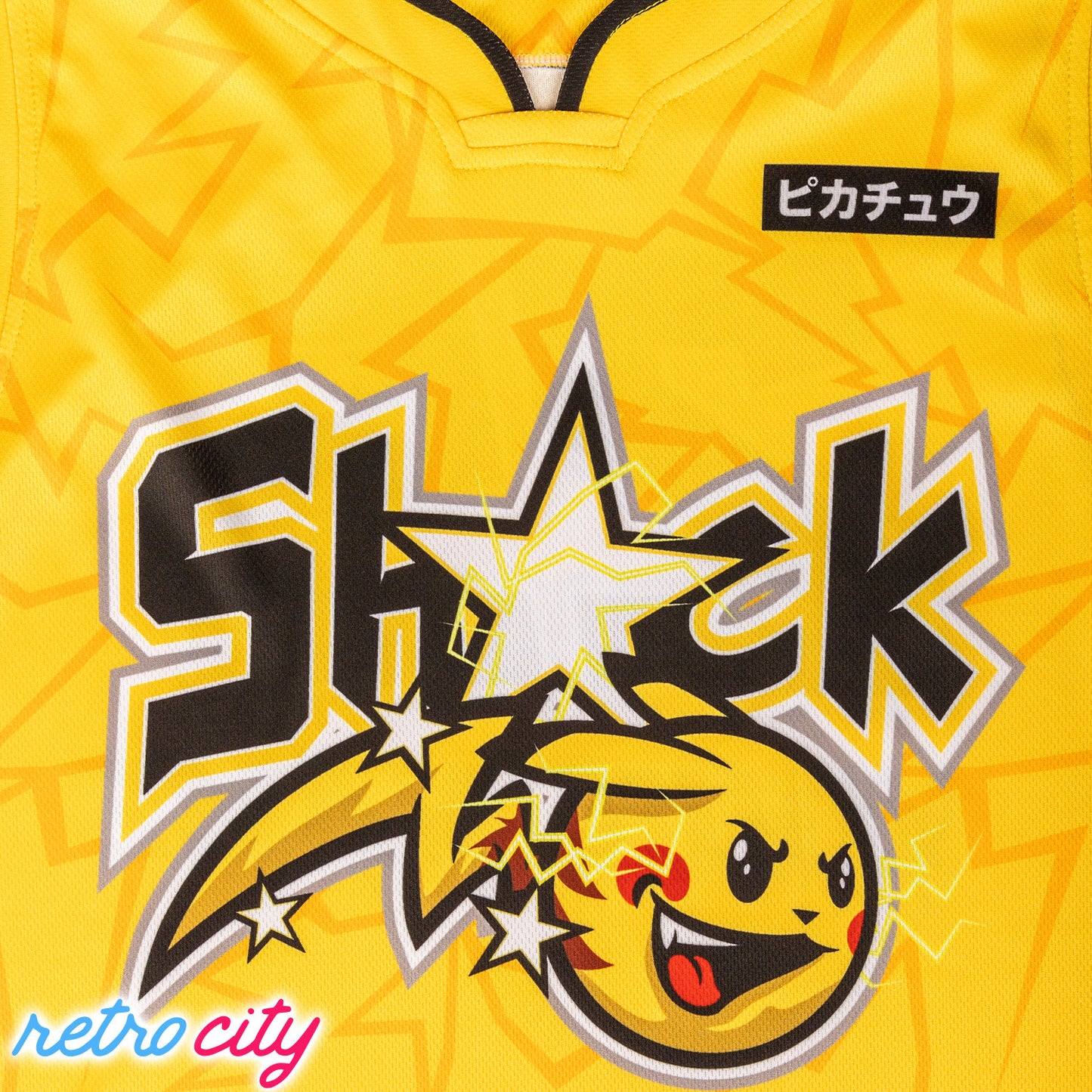 Shock Pikachu Pokémon Basketball Jersey *CUSTOM*