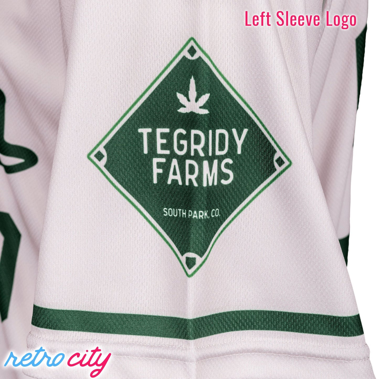 Tegridy Farms South Park Randy Marsh Full-Button Baseball Jersey *CUSTOM*