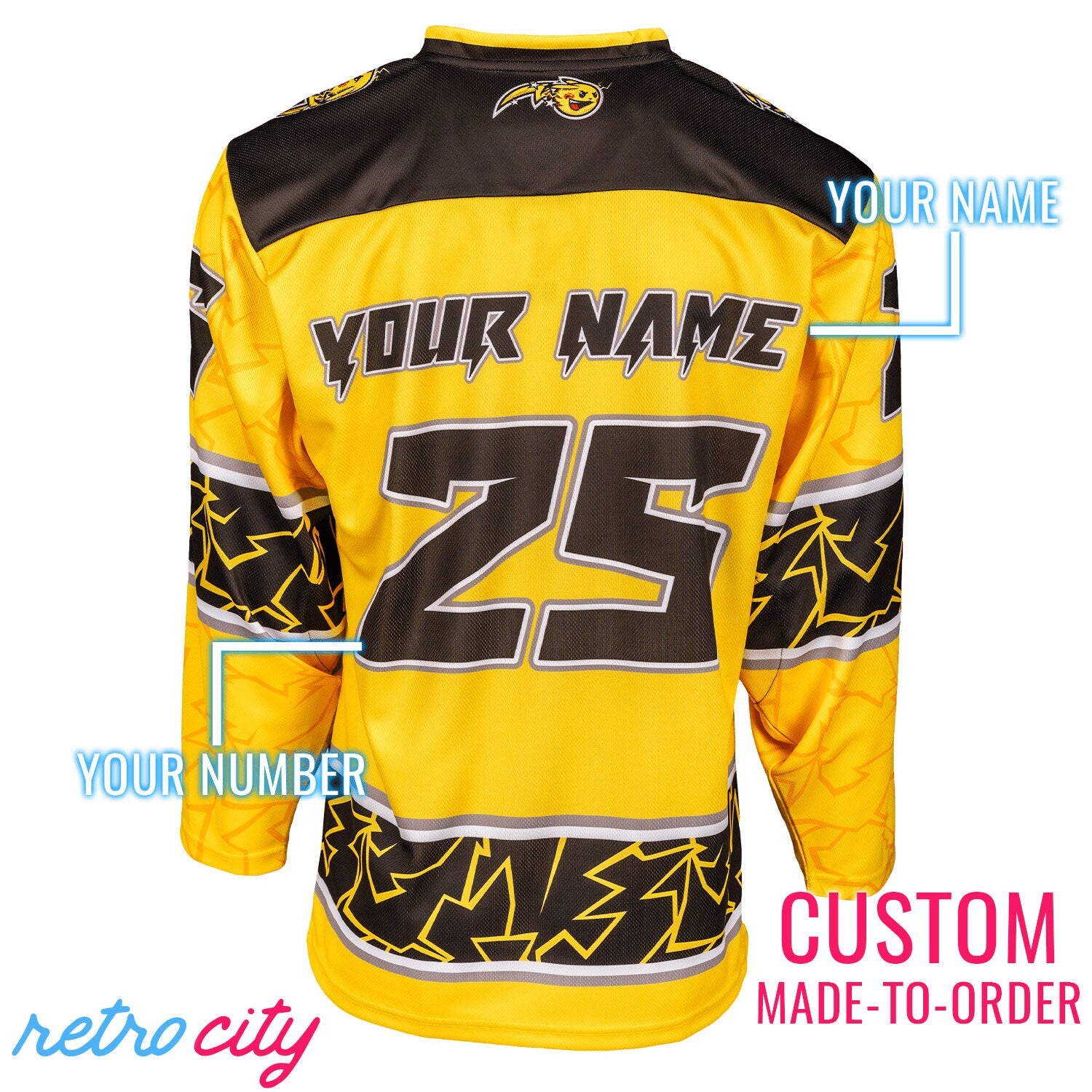 【HOCKEY】 RAGLAN CREW YELLOW USC000007-USPrintedCrew-