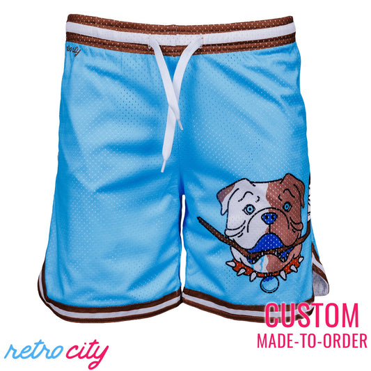 Sudbury Bulldogs Shoresy Letterkenny Retro Mesh Pocket Shorts *CUSTOM*