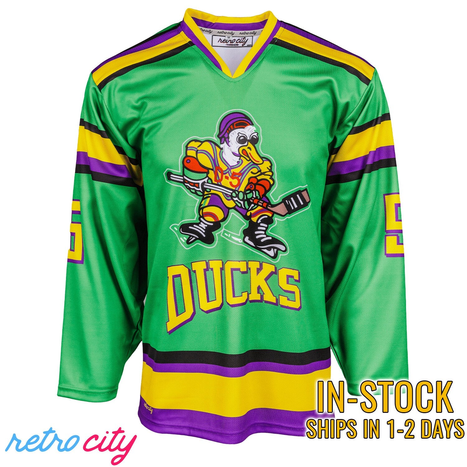 The Mighty Ducks Movie Charlie Conway Hockey Jersey Sweater *IN-STOCK*
